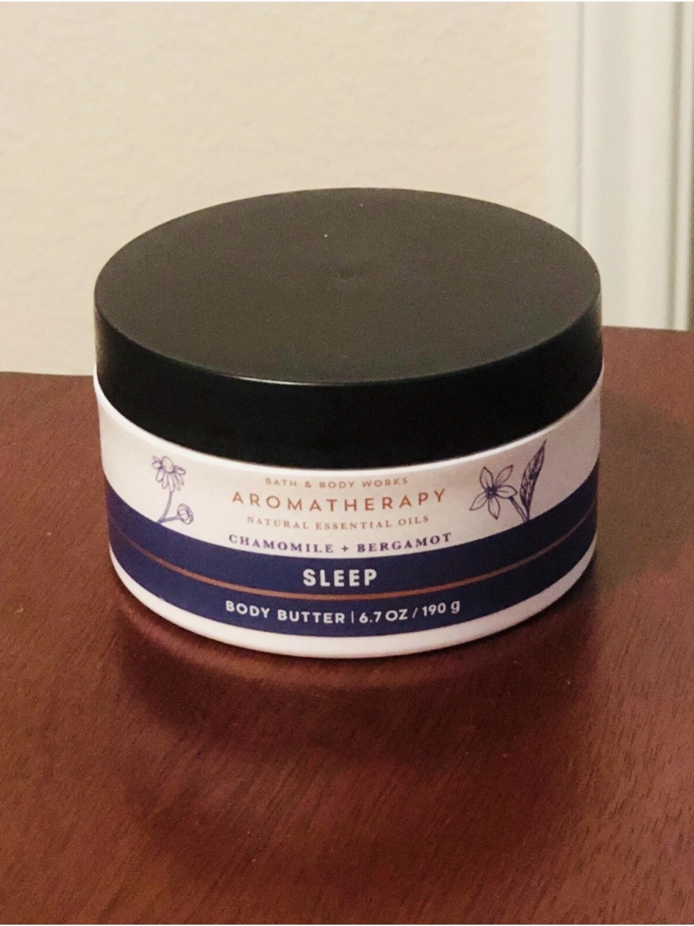 Bath & Body Works Aromatherapy Sleep Body Butter - Blue, White, Gold